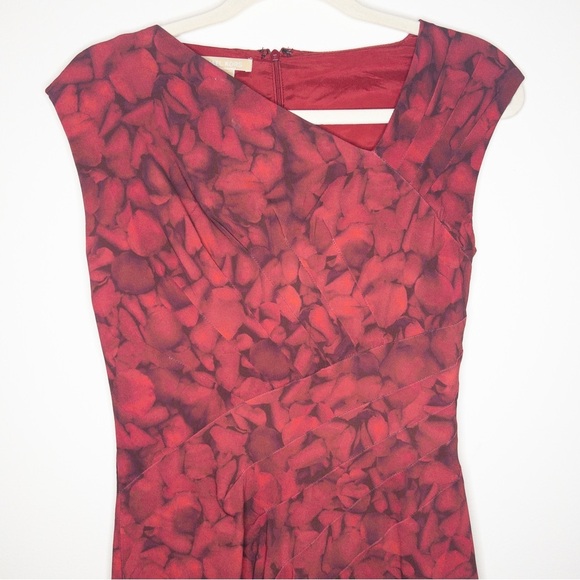 Michael Kors Collection 2010 Runway Rose Petal Asymmetrical Pleated Dress - Picture 4 of 12